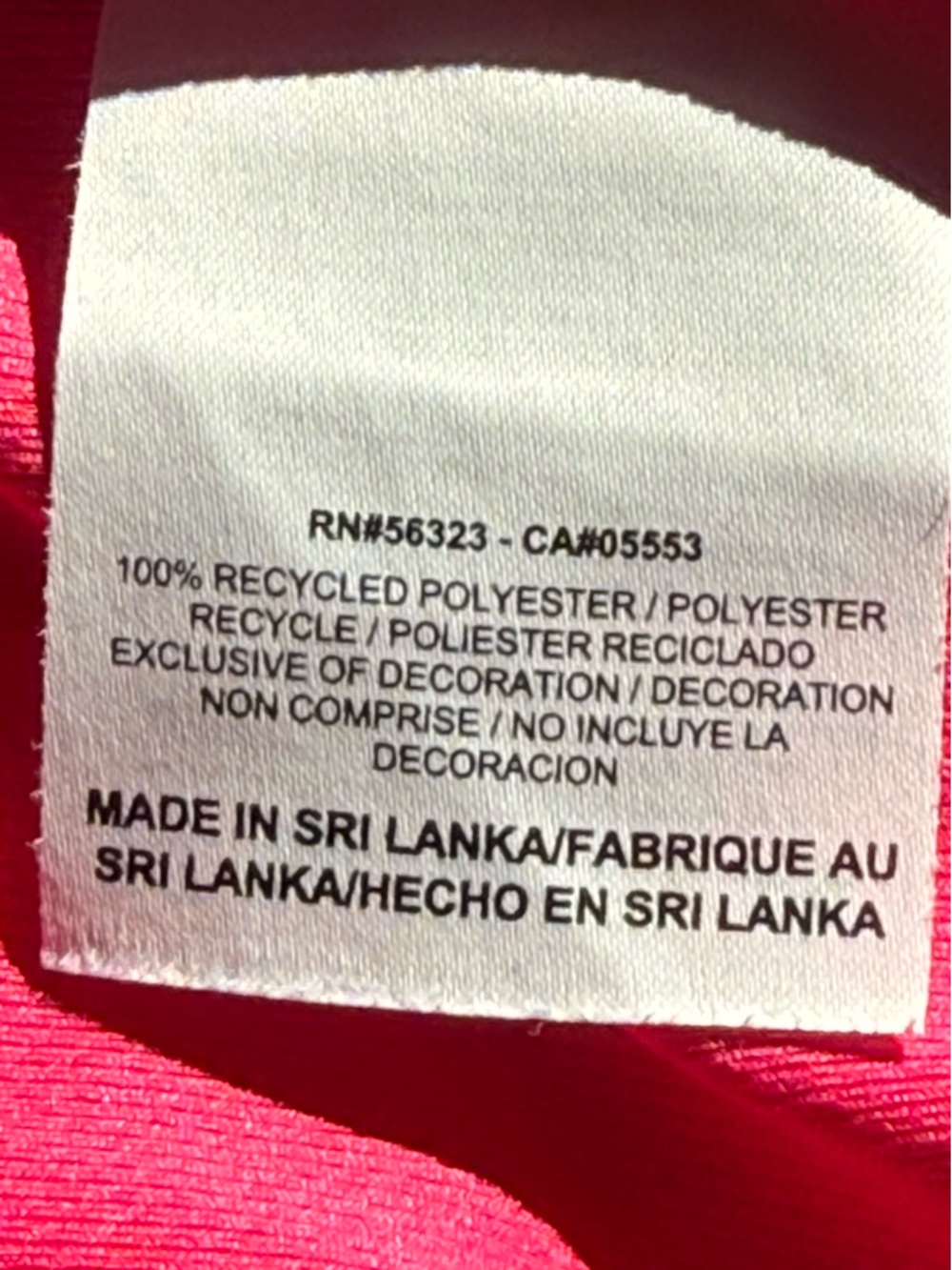 Nike Dri-FIT Women's Hot Pink Short Sleeve Running Tee - Picture 4 of 5